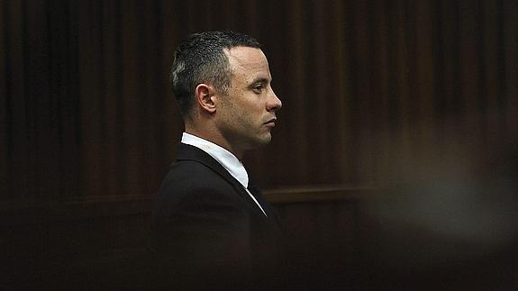 Oscar Pistorius, durante un juicio. 