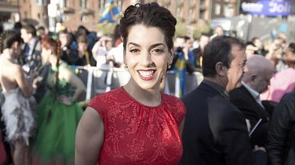 La representante española para Eurovisión, Ruth Lorenzo. Efe