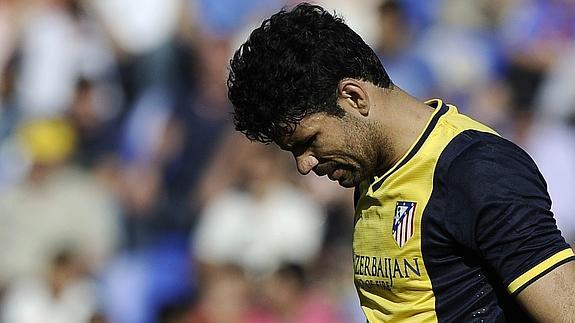 Diego Costa, durante un partido. 