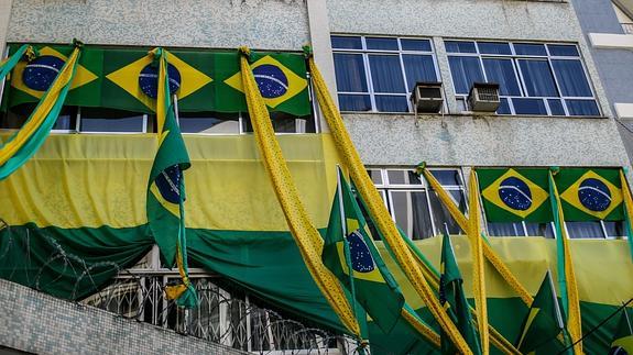 Brasil se engalana para su Mundial.