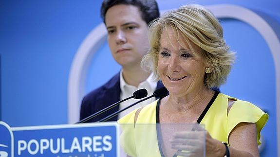 Esperanza Aguirre. 