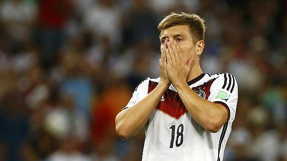 Kroos, durante un momento de la final del Mundial. 