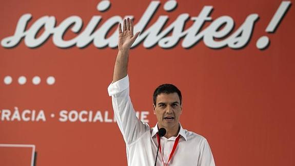 El secretario general del PSOE, Pedro Sánchez. 