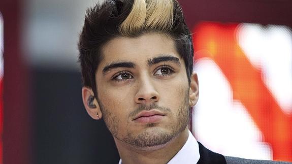 Zayn Malik, miembro de la banda One Direction. 