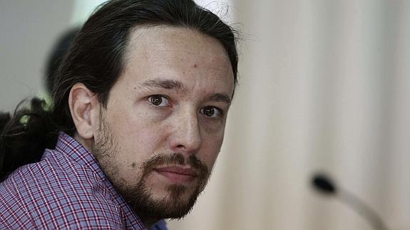 Pablo Iglesias, líder de Podemos. 