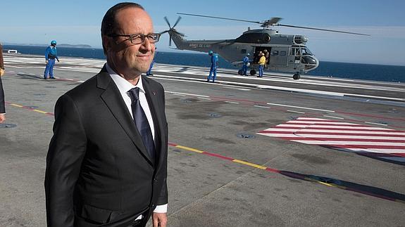 El presidente de Francia, François Hollande. 
