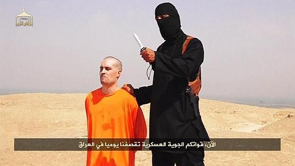 Imagen de James Foley antes de ser asesinado. 
