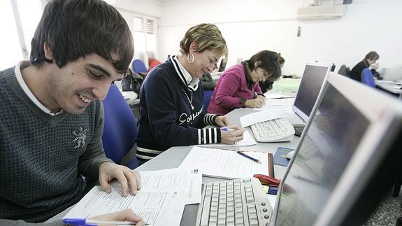 Participantes en un curso de formación. 