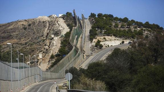 La valla de Melillla. Reuters