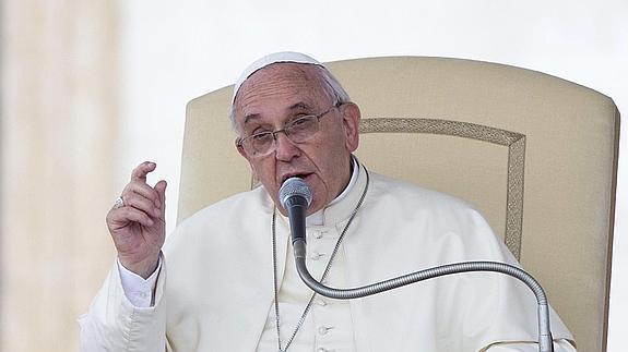 El papa Francisco. 