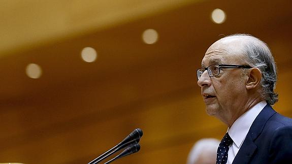 El ministro Cristóbal Montoro.