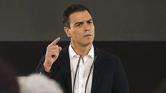 El secretario general del PSOE, Pedro Sánchez.