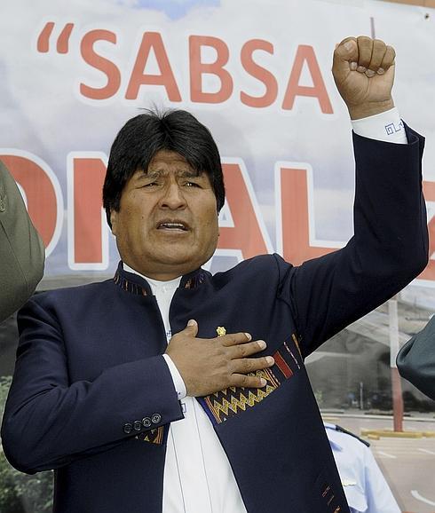 Evo Morales. 