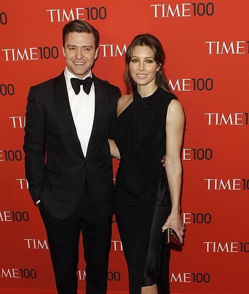 Justin Timberlake y Jessica Biel. 