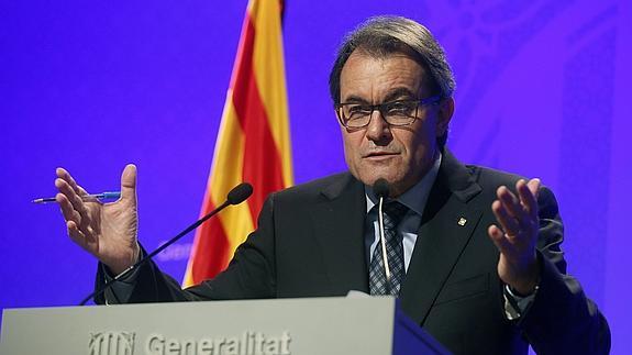 El presidente catalán, Artur Mas 