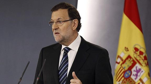 El presidente del Gobierno, Mariano Rajoy 