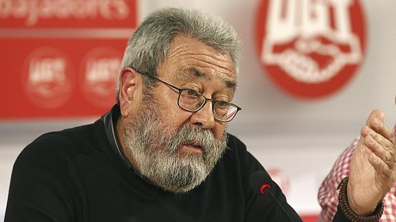 El secretario general de UGT, Cándido Méndez. 