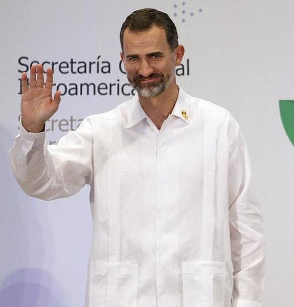 El Rey Felipe VI durante la clausura del X Encuentro Empresarial Iberoamericano.