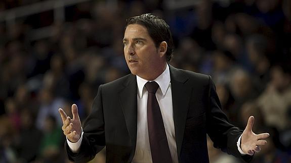 Xavi Pascual, con el Barcelona. 