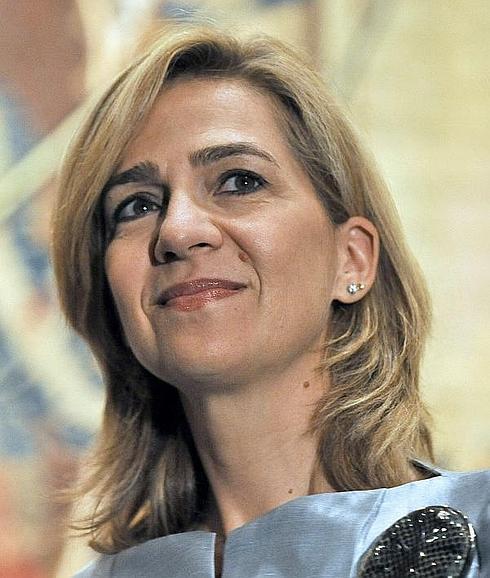 La infanta Cristina, en una imagen de archivo. 