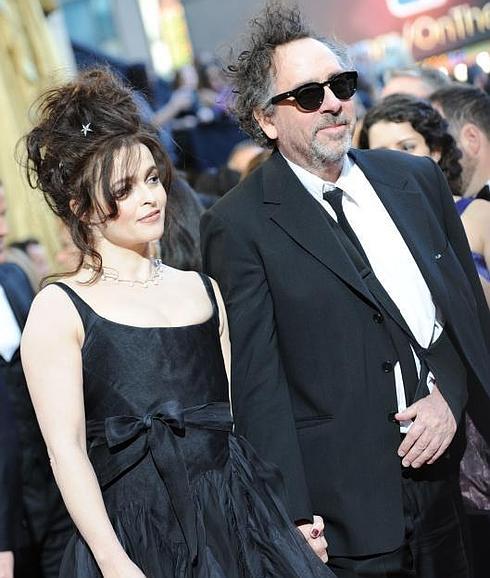 Helen Bonham Carter y Tim Burton, en una imagen de archivo. 