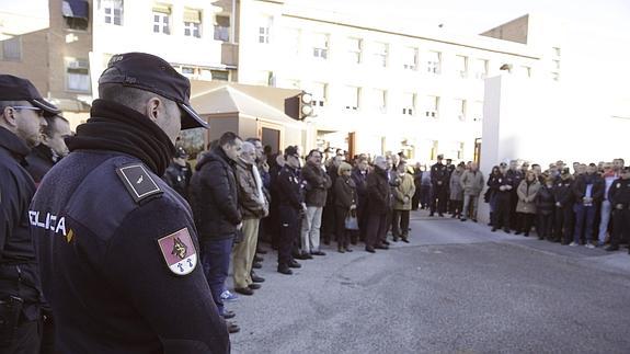 La concentración silenciosa en Francos Rodríguez (Madrid).