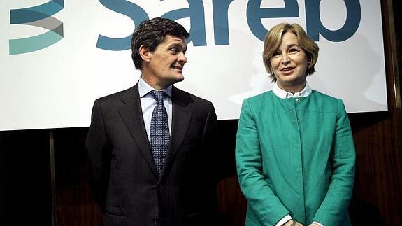 Jaime Echegoyen y Belén Romana.