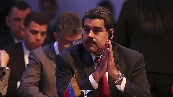 El presidente de Venezuela, Nicolás Maduro. 