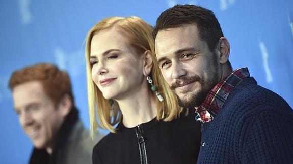 Nicole Kidman y Kames Franco, en la Berlinale.