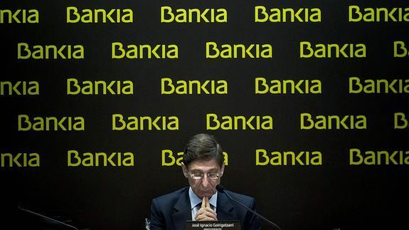 José Ignacio Goirigolzarri, presidente de Bankia