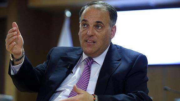 Javier Tebas. 