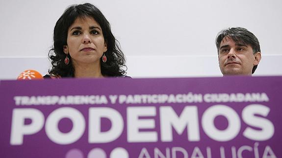 Teresa Rodríguez y Juan Moreno Yagüe.