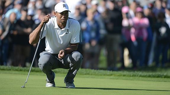 Tiger Woods, en el último torneo de Torrey Pines. 