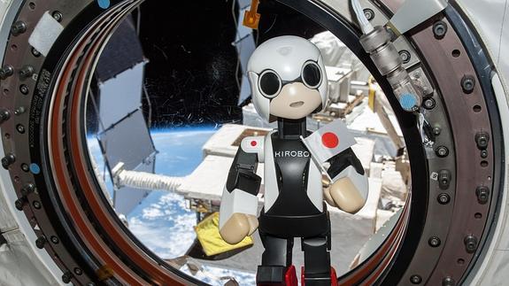 El robot astronauta Kirobo. 
