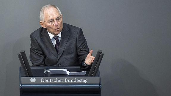 El ministro de Finanzas alemán, Wolfgang Schäuble. 
