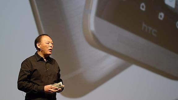 Peter Chou, CEO de HTC. 