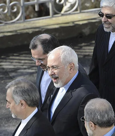 El ministro de Exteriores iraní, Mohamad Javad Zarif. 