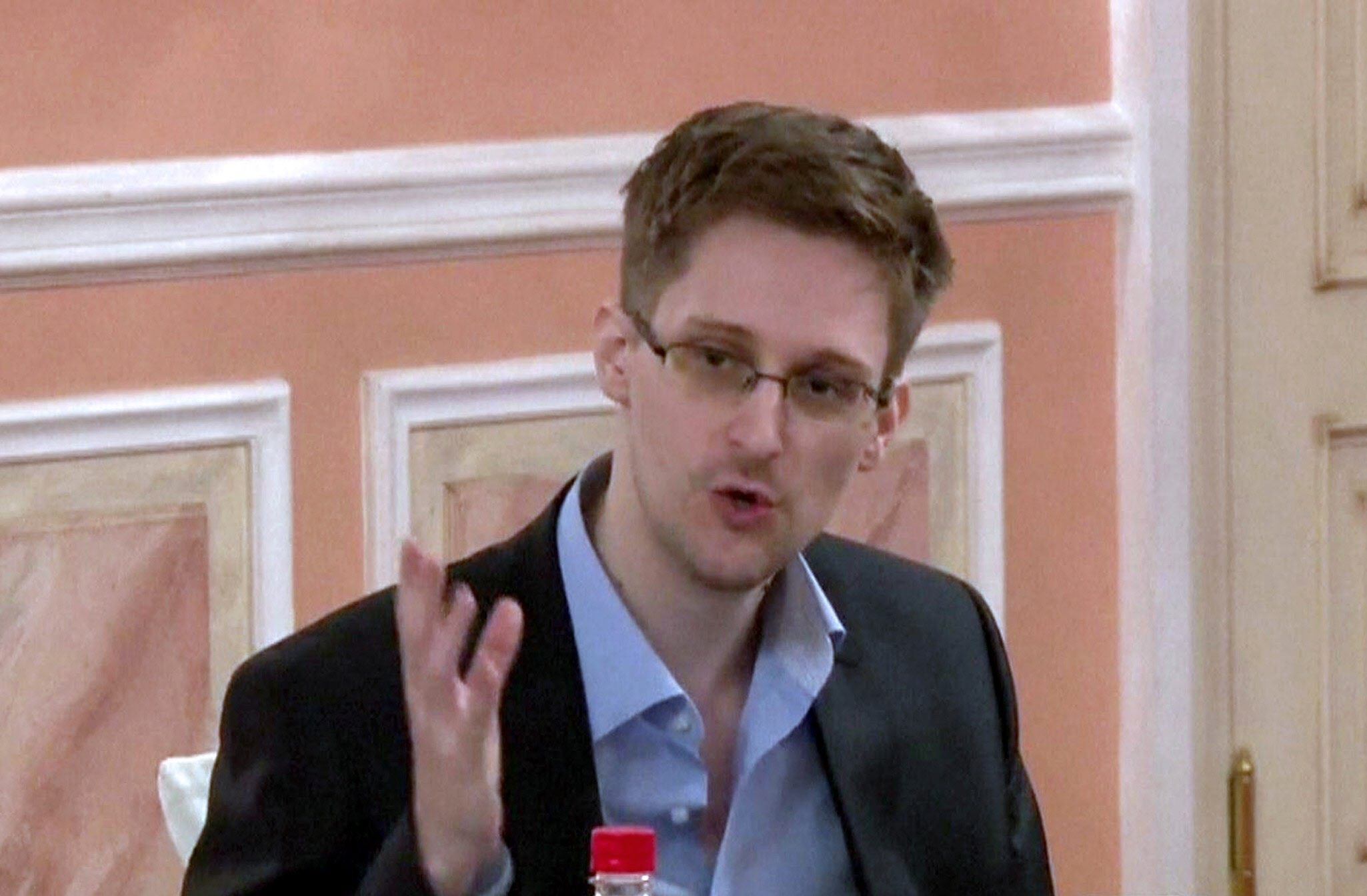 El excontratista de Inteligencia estadounidense Edward Snowden. 