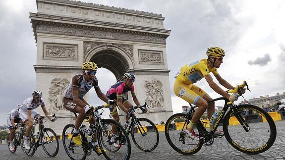 Momento del Tour Francia 2014. 