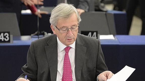 El presidente de la Comisión Europea, Jean-Claude Juncker. 