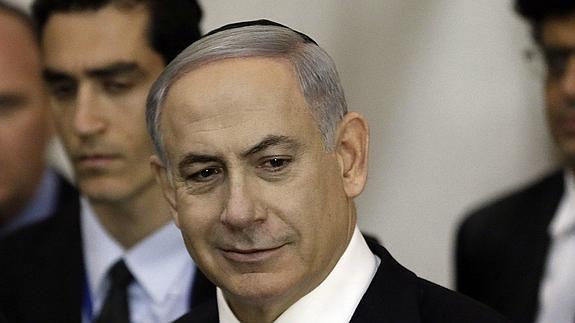 Benjamín Netanyahu. 