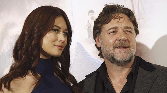 Russell Crowe y Olga Kurylenko.