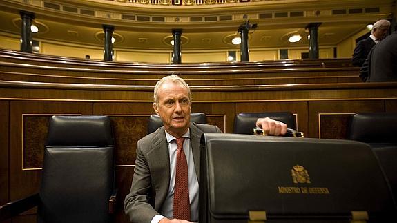 Pedro Morenés, en el Congreso. 