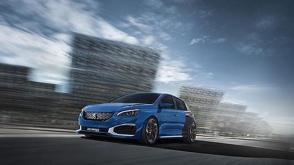 Peugeot 308 R HYbrid, la berlina con prestaciones de superdeportivo