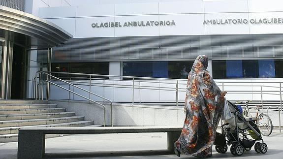 Un centro de salud en Vitoria.