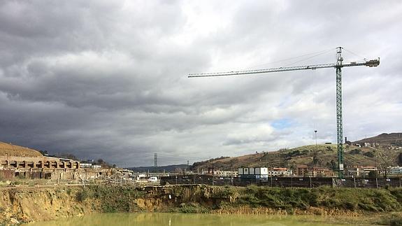 Obras de construcción de VPO.