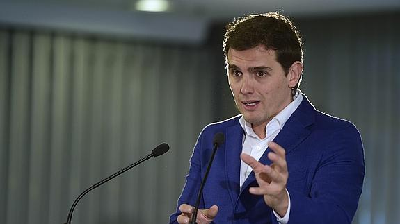 El presidente de Ciudadanos, Albert Rivera.