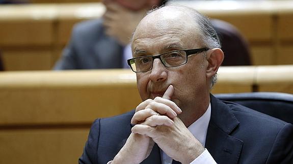 El ministro de Hacienda y Administraciones Públicas, Cristóbal Montoro.