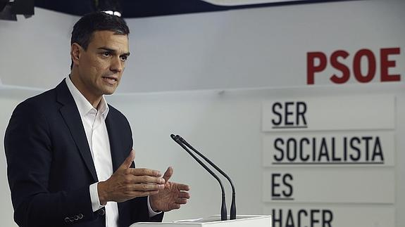 Pedro Sánchez. 