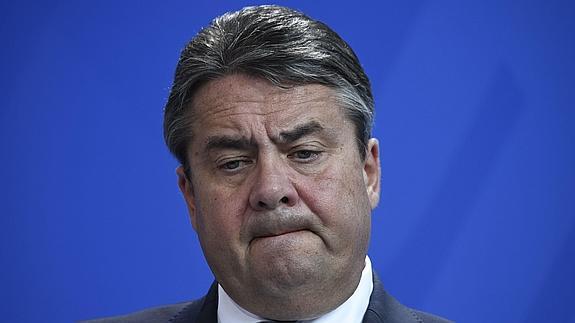 El vicecanciller alemán, Sigmar Gabriel.